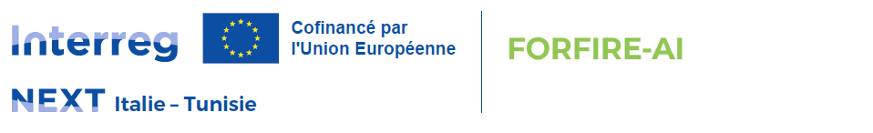 Interreg NEXT Italia–Tunisie · Cofinancé par l’Union Européenne · FORFIRE-AI
