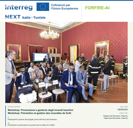 Partecipanti e partner del progetto prima dell’inizio del workshop